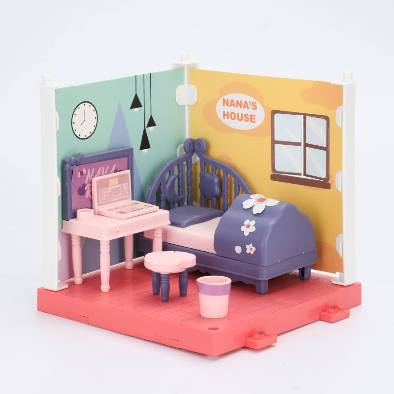 Игрушка, подставка, конструктор, минифигура, семейный домик кукольного doll house, Jasmine