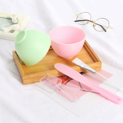 Маска для лица, косметический силиконовый комплект для лица, 2 шт, 4 предмета