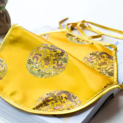 Newborn belly button Men's and women's baby red belly button summer Chinese style embroidery retro belly button baby belly button thin section