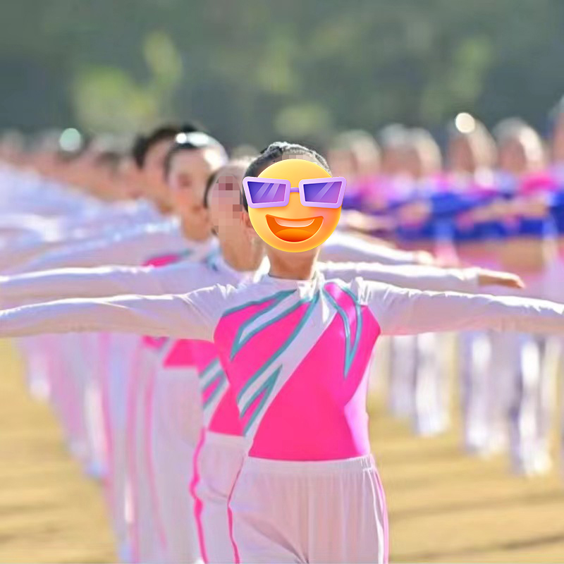 Primary and middle school students Broadcast Gymnastics Competition Suits Adult Bodybuilding Clothing Children Cheerleaders Costumes Sportswear-Taobao