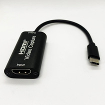 Type-c capture card PS4 mini computer stick main camera top box connected to OTG Android phone to become a display