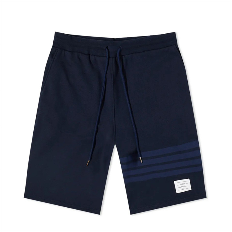 Thom Browne/Tom Brown Men's Shorts Cotton Striped Knit Casual Mjq012A-06910