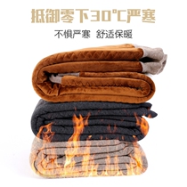 Odos City Camel Cotton Pants Men And Women Glint Thickened Cashmere Warm Pants Middle Aged Wool Peoples Yard Winter