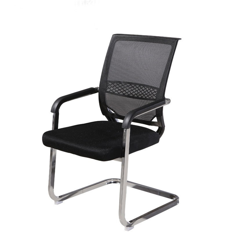 Office bow computer chair home office chair staff chair staff chair black mesh conference chair office chair