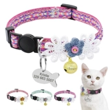 Чокер с колокольчиком, безопасный колокольчик, многоцветная защитная защитная застежка с застежкой, кот, домашний питомец, делается под заказ