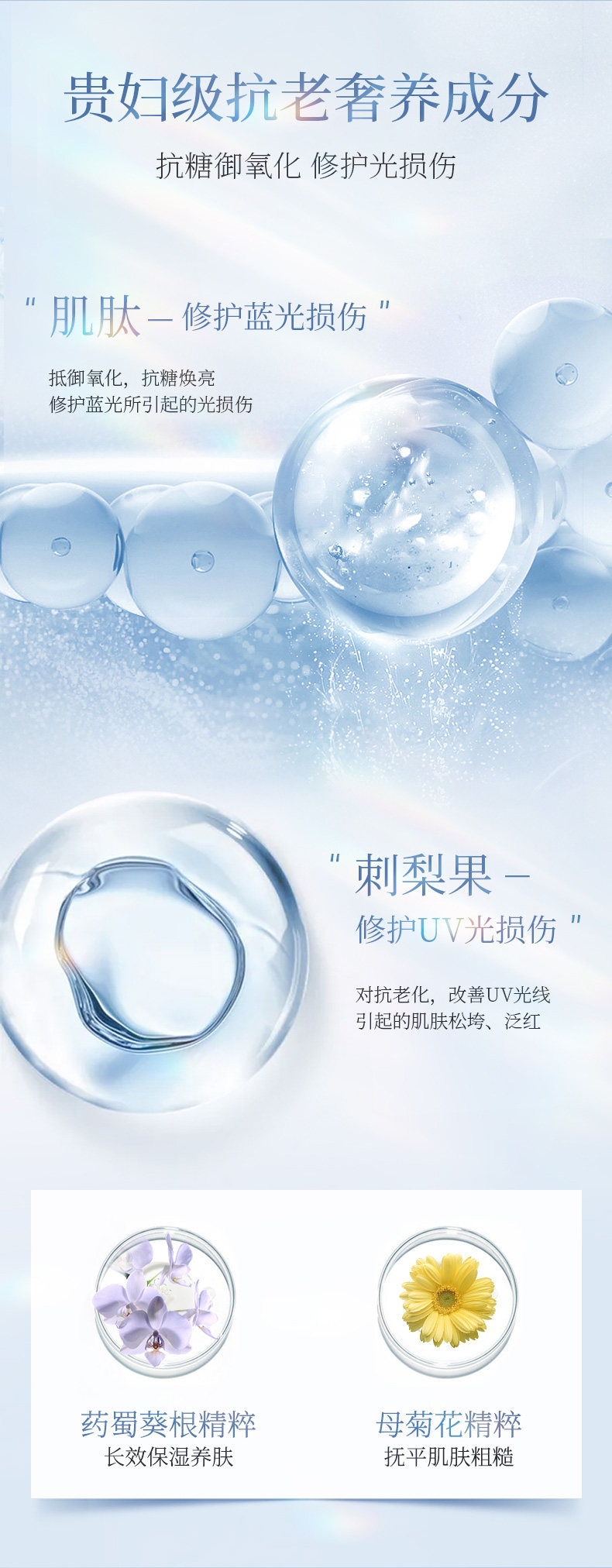 【日本直邮】 日本 晓姿 御颜晶采臻萃隔离防晒乳液 防蓝光高倍防晒霜 贵妇养肤小银管 SPF50+ PA++++ 40g