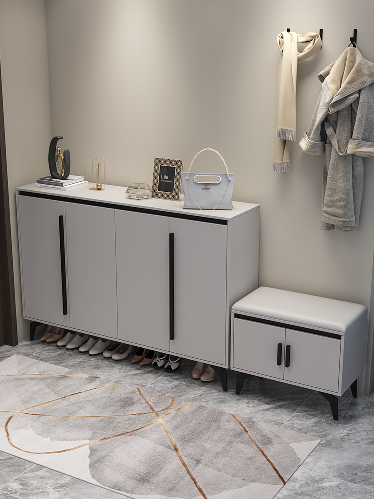 Shoe cabinet Household door light luxury Minimalist large capacity Simple modern space-saving door entrance cabinet Foyer cabinet