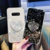 Ốp lưng điện thoại Samsung s10e, Galaxy S10E mỏng và trong suốt chống rơi vỏ mềm Samsung S1oe vỏ bảo vệ màu đỏ lưới tươi mát nhỏ Samsung S1oe thời trang vòng pha lê tình yêu áo khoác vui nhộn - Nhẫn
