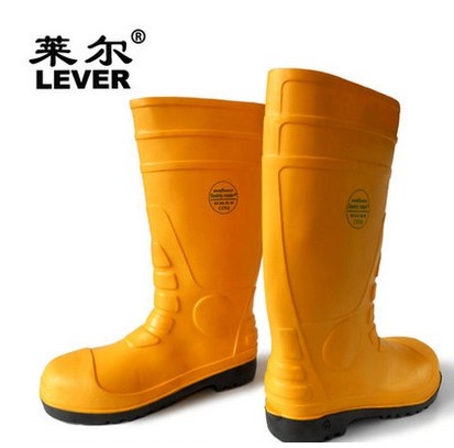 Lyle Anti-Chemical Boots High Cylinder Steel Head Anti-Stinging SL-2-91 Fire Prevention Boots Waterproof And Acid-Proof Boots Miners Boots