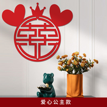 Wedding Festive stickers non-woven Wedding House Door Sticker Decoration Large Gate Festive window Flower Living-room Wedding Arrangement