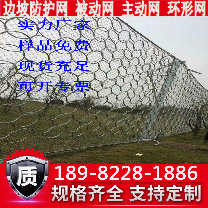 Mountain Slope Protection Net RX Passive Net GPS Active Net Wire Rope Net SNS Flexible Net Block Stone Net Slope Protection Net