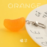 Креативная реалистичная фруктовая клубника, брелок, подвеска, милое колесо, аксессуар