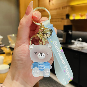 2026 Small Cartoon Internet Celebrity Style Keychain, Exquisite and Cute for Women, Backpack Pendant Accessory, Couple Car Key Chain Ornament