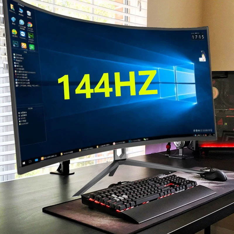 Asus, ноутбук, игровой LCD-дисплей, 32 дюйма, 144 Гц, широкий экран