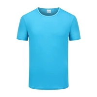 (С круглым вырезом) небесно-голубой