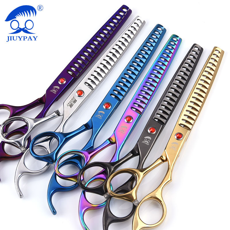 Pet Beauty Scissors Repair Hair Theorizer Professional Fish Bone Scissors Teddy Bibi Bear Pooch Hair Cut special for a thin tooth cut-Taobao