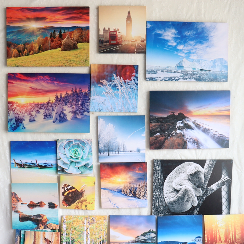 Lonely Pint Great Collection-American Countryside Retro Decoration Painting Bar Wall Decoration Pendant Mural Landscape Landscape Painting