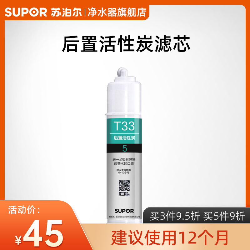 @ Supoir U501 water purifier original loading filter core rear activated carbon T33-01 U501 R501 R601