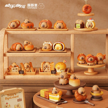 Cool trendy dolphin bakery cute 2nd generation capibala cute trendy blind box hand-made toy gift