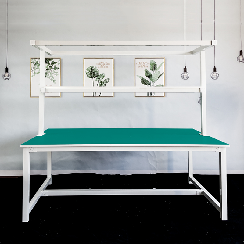 Antistatic worktop assembled electronic maintenance desk factory assembly line production line operating table workshop table