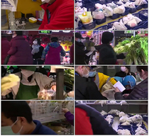 Supermarket takeout Carrefour China 2020 packaged live video material
