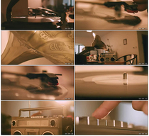 Retro phonograph radio retro phonograph old Radio old antique old object Real shot video material