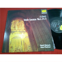84922 Bach Violin Sonatas No 1-3 Oistrakh Japanese LP Vinyl
