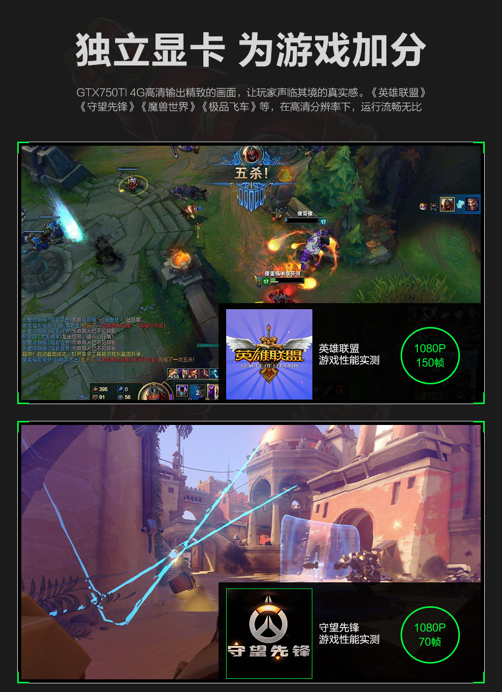 Видеокарта 精粤gtx750ti 2g/4g电脑台式独显