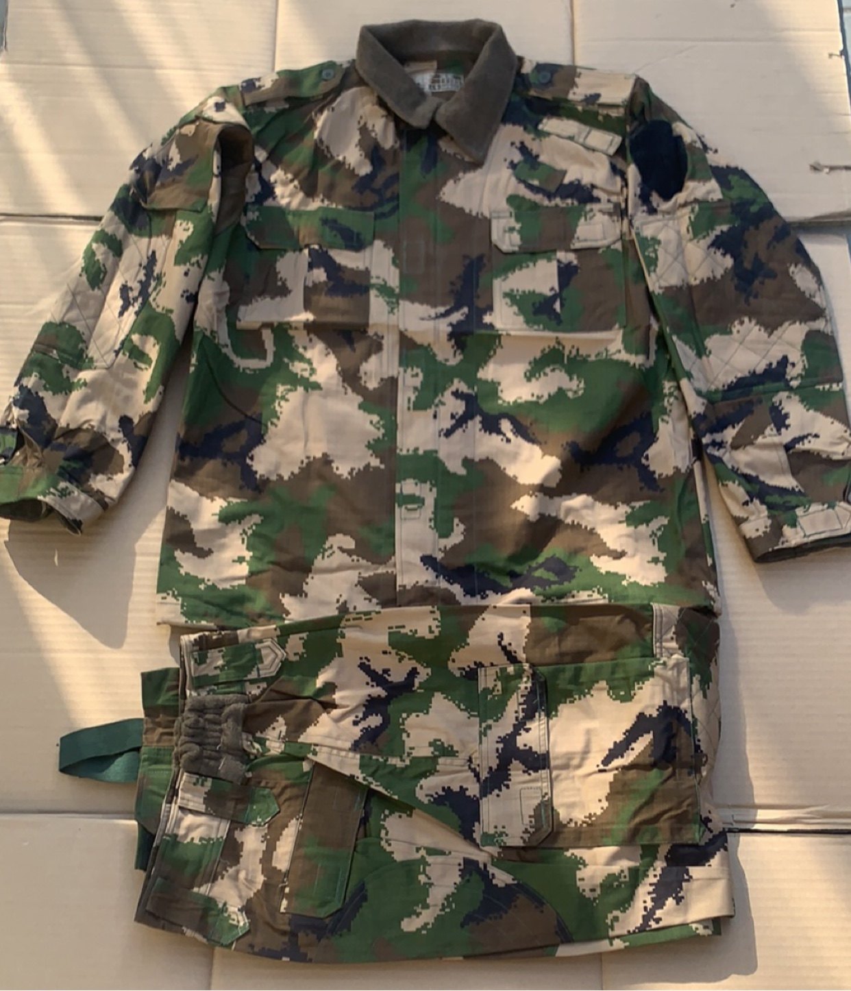 Winter Secret Service Winter Great Flowers Wear wear Wear Outdoor 06 Combat Training to the Old Combat Training Uniform French Legion