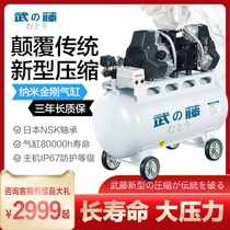 Muto air compressor industrial grade high pressure large 380V new energy vehicle oil-free air compressor silent air pump