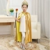 Halloween Áo Choàng Trẻ Em Tập Đi Trang Phục Diễn Sân Khấu Trang Phục Ngày Trẻ Em Váy Công Chúa Áo Choàng Phù Thủy Trang Phục Áo Choàng 
