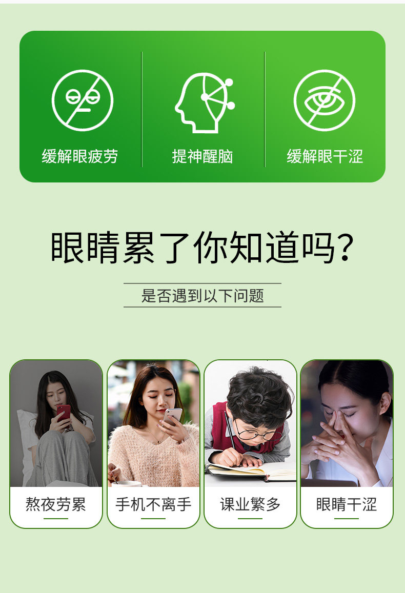 叶黄素 眼贴神器 中草药护眼贴 图4
