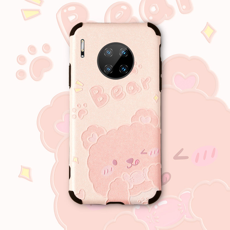 Huawei mate30 mobile phone protection shell mate30pro women's all-covered side protective sleeve mt20 silicone gel mete20por anti-fall MATE10 frosted mate1