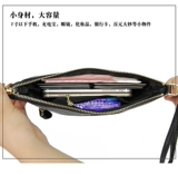 Кожаная модная маленькая сумка клатч, вместительная и большая сумка на одно плечо, коллекция 2023, из натуральной кожи