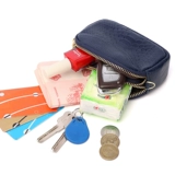 Кошелек, маленькая сумка через плечо, милый кожаный бумажник, универсальная ключница, монеты, из натуральной кожи, простой и элегантный дизайн