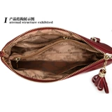 Сумка через плечо, небольшая сумка, модный мобильный телефон для матери, маленькая сумка клатч, ремешок для сумки, сумка на одно плечо, из натуральной кожи, коллекция 2023