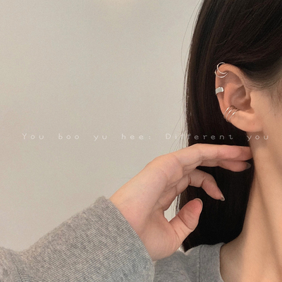 有薄与荷  超仙森系简约耳饰