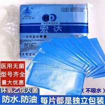 Independently packaged disposable bed sheets sterile medical pads single gynecological examination pads single coated single sheets for beauty salons during surgery