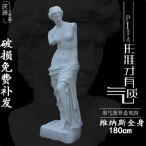 1 8 m Venus full body plaster statue figure Decorative Sculpture Pendulum O-style swing piece large statue art teaching aid