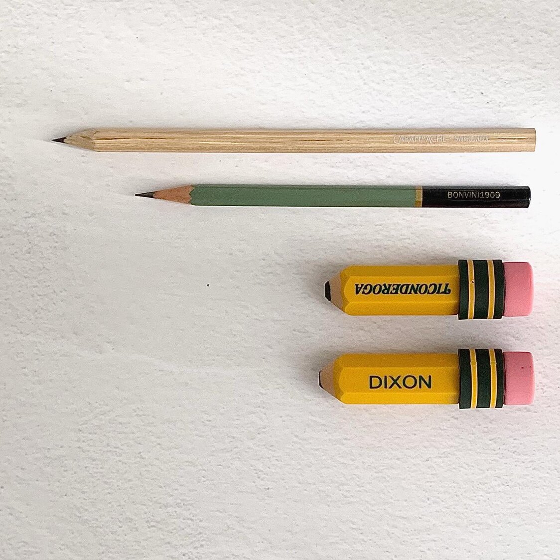 American Ticonderoga retro eraser pencil shape eraser spot LYRA eraser spot