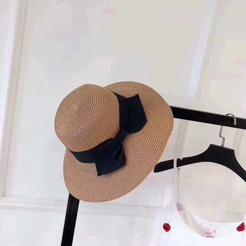 Пляжная складная ретро солнцезащитная шляпа на солнечной энергии, защита от ультрафиолета, в корейском стиле