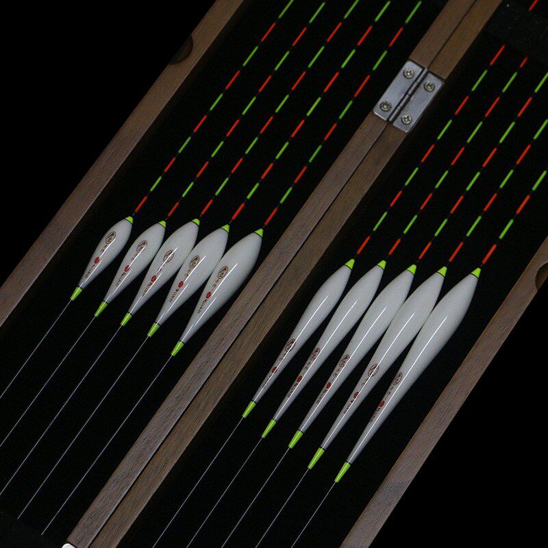 Nano float suit High sensitivity big belly jujube karyotype flat tail Donkou eye-catching anti-water drift full set of wild l