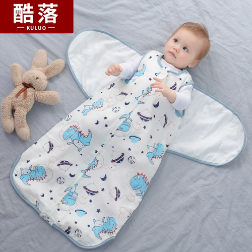 Хлопковый спальный мешок, тонкая универсальная акула на четыре сезона