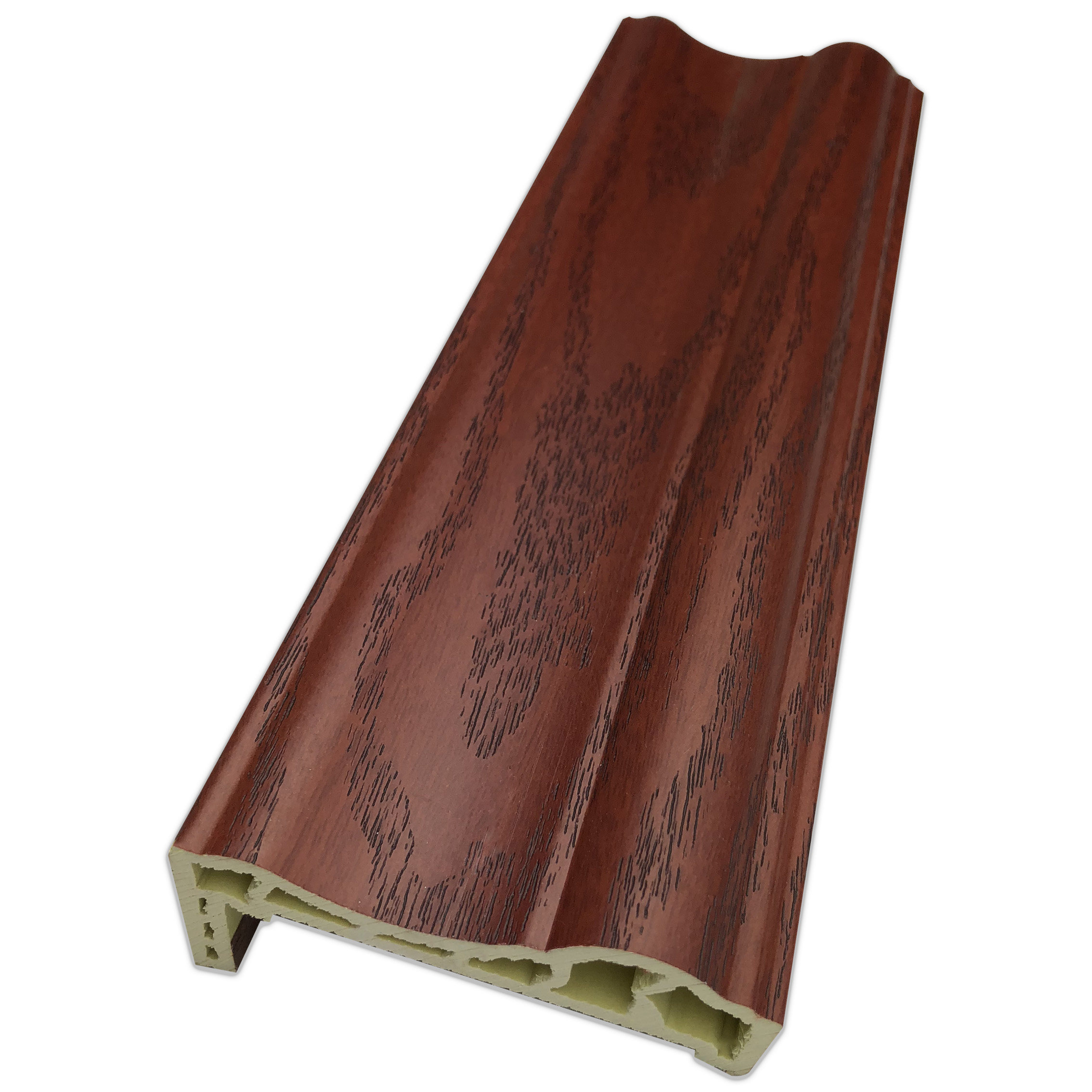 Bamboo and wood fiber integrated wallboard quick-installed wall decoration suspended ceiling matching line door and window set line