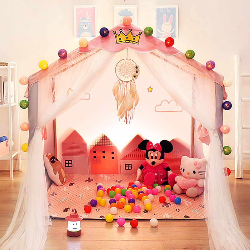 Yizhi Children's Tent Indoor Princess Girl Baby Baby Baby House Ultra-large House Dream Little Castle Gaming House