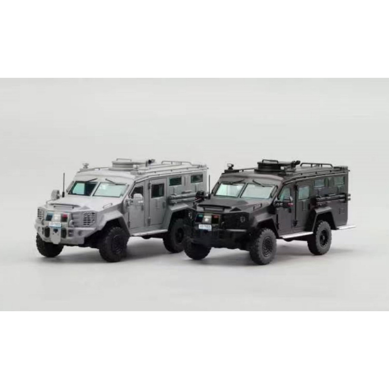 [Kicar] Mini Visuai Art 1/64 Bearcat Armored Vehicle Alloy Car Model