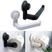 Bathroom Toilet Paper Holder Black Wall Mounted Tissue Rack