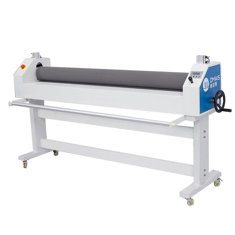 Dimmex 1680C Manual Pneumatic Cold Mounting Machine Over Film Imported Silicone Roller Low Temperature Cold Mounting Laminating Machine Mounting Machine