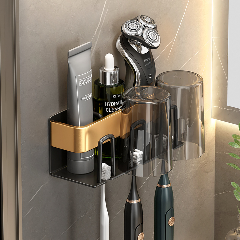 Toothbrush Shelve Free tooth cup gargling cup gargling cups Dressing Room Teeth Wall-mounted Wall-Style Dental Cylinder Suit Containing