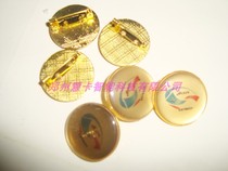 Cartoon Chest Card Transparent Acrylic Chest Card Bepin Type Work Card Magnet Work Card Chest Card Student Job Name Nameplate